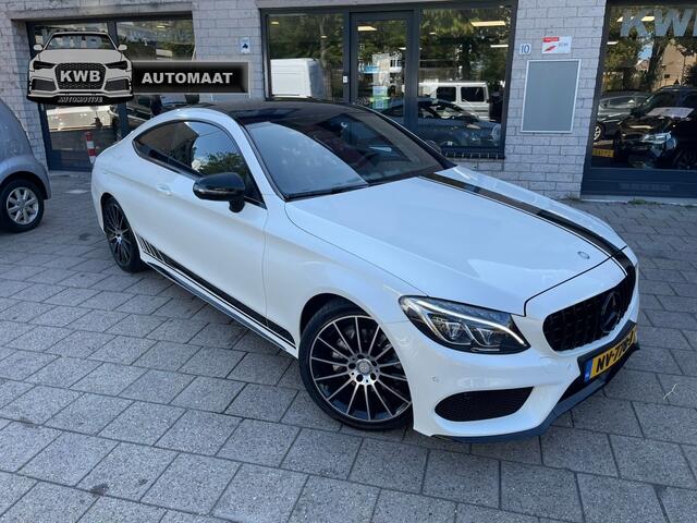 Mercedes-Benz C-KLASSE 200 Amg Bruin Leer Pano Burmester