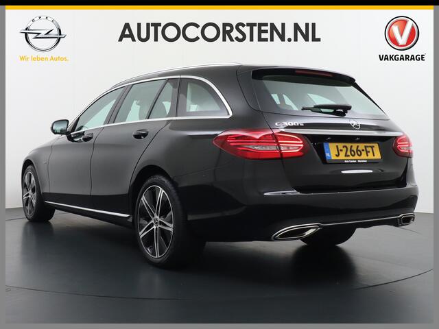 Mercedes-Benz C-KLASSE Estate 300e PHEV Hybrid Automaat Leder Virtual Cockpit Apple Carplay Android Auto Adaptive-Cruise Lane-Assist High Performance-LED Navi+HDD 360°Camera Keyless Dual-Ecc Distronic+ Rijassistentiepakket Park-Assist Verkeersbord-Herkenning Origineel Nederland