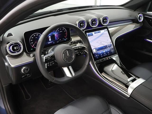 Mercedes-Benz C-KLASSE Estate 180 AMG Line | Nightpakket | 19-Inch | Panoramadak | Apple Car Play | Massagestoelen | Stoelventilatie + -verwarming