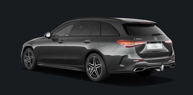 Mercedes-Benz C-KLASSE Estate 300 e AMG Line Trekhaak - Panoramadak - Rijassistentiepakket plus - Night Pack - Premium Soundsystem - MBUX Navigatie Premium - Stoelverwarming voor - Stuur verwarmbaar -