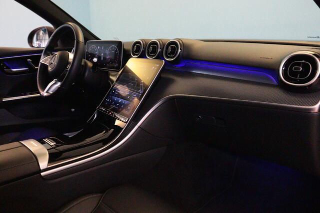 Mercedes-Benz C-KLASSE Estate 180 Luxury Line Automaat | NAVI | 360-CAMERA + PDC | LEER | ADAP CRUISE | AMBIENT-LIGHT |