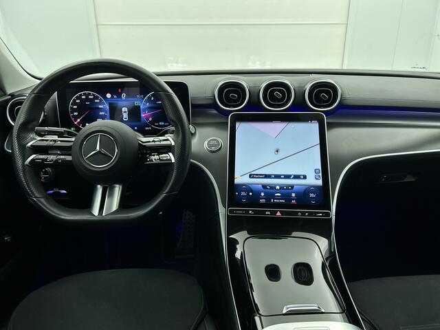 Mercedes-Benz C-KLASSE 180 AMG-Line |Parkeerpakket met achtercamera | Spiegelpakket | Stoelverwarming | Apple CarPlay | Apple CarPlay | Digitale radio DAB+ | Inclusief 24 maanden Mercedes-Benz Certified garantie voor Europa.