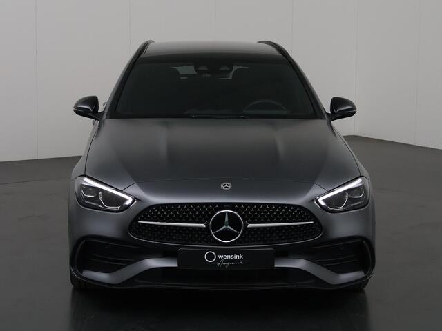 Mercedes-Benz C-KLASSE 300e Estate AMG Line | Panoramadak | Matgrijs | Night | Rijassistentiepakket | Sfeerverlichting |