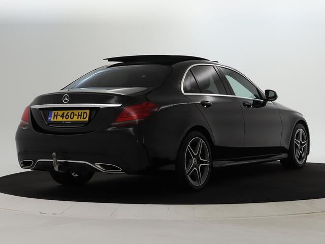 Mercedes-Benz C-KLASSE 180 Business Solution AMG Panoramadak | AMG Styling Inclusief 24 maanden MB Certified garantie voor Europa.