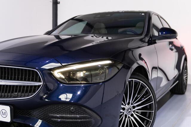 Mercedes-Benz C-KLASSE 300 4MATIC AMG Line VOL/PANO/MEMORY/LEER/HUD/360/TREKHAAK/STOELVENTILATIE