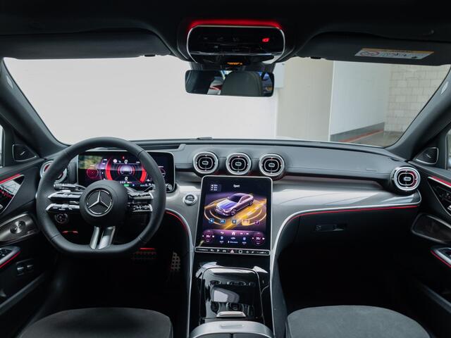 Mercedes-Benz C-KLASSE 300 e Business Solution AMG Premium PLUS | Panorama dak | Trekhaak