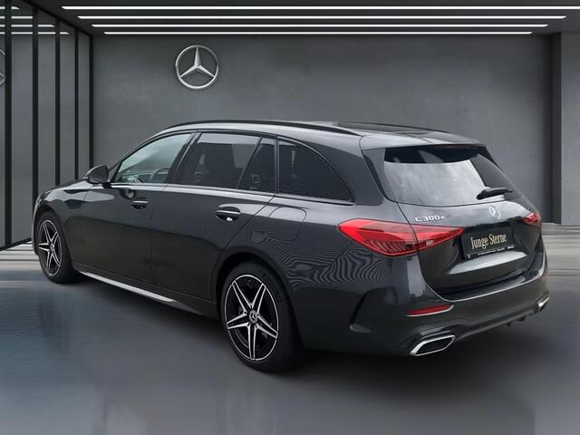 Mercedes-Benz C-KLASSE Estate 300e AMG ** LED, MBUX+, PANO, TREKH, WINTER-, MEMORY-, KEYLESS-PACK ** 1e EIG - UNFALLFREI ** ** INFORMEER OOK NAAR ONZE AANTREKKELIJKE FINANCIAL-LEASE TARIEVEN **