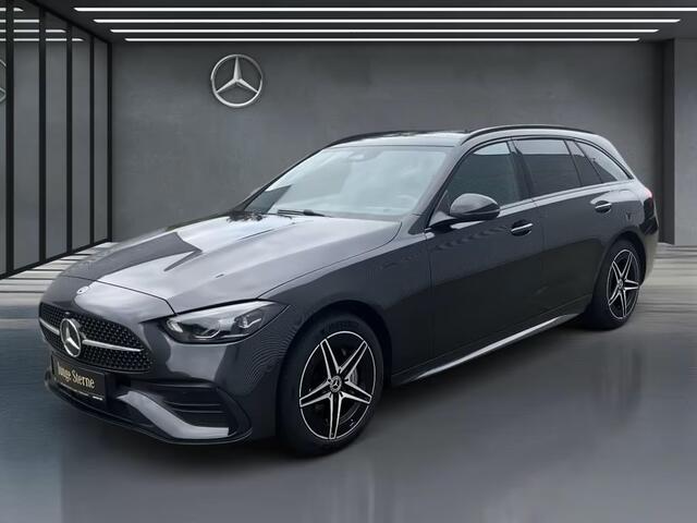 Mercedes-Benz C-KLASSE Estate 300e AMG ** LED, MBUX+, PANO, TREKH, WINTER-, MEMORY-, KEYLESS-PACK ** 1e EIG - UNFALLFREI ** ** INFORMEER OOK NAAR ONZE AANTREKKELIJKE FINANCIAL-LEASE TARIEVEN **