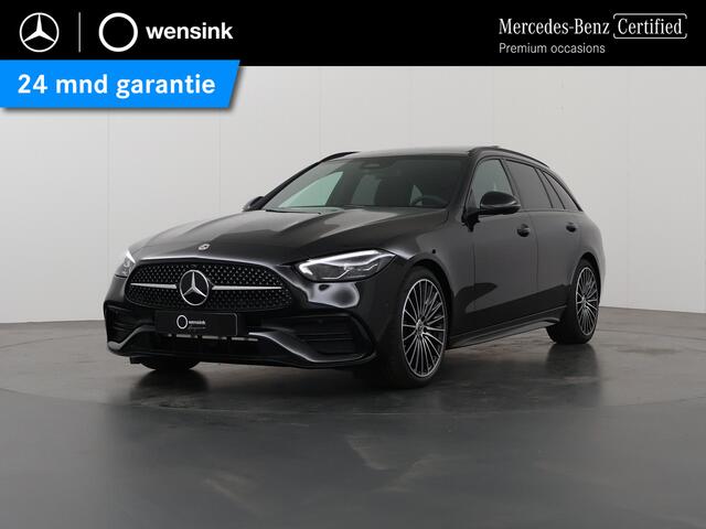 Mercedes-Benz C-KLASSE 180 Business Solution AMG Panoramadak | Memory stoelen | Digital Light | Apple carplay | 360 camera | Night pakket