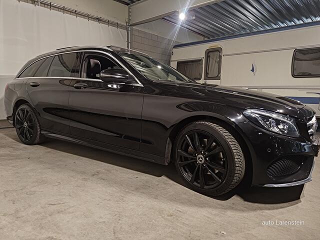 Mercedes-Benz C-KLASSE Estate 200 184pk AMG Sport Edition+ 4-Matic / Burmester / Pano.dak / Leer / Elektr.A.Klep / Navi / Night-pack / Trekhaak elektr. af fabriek