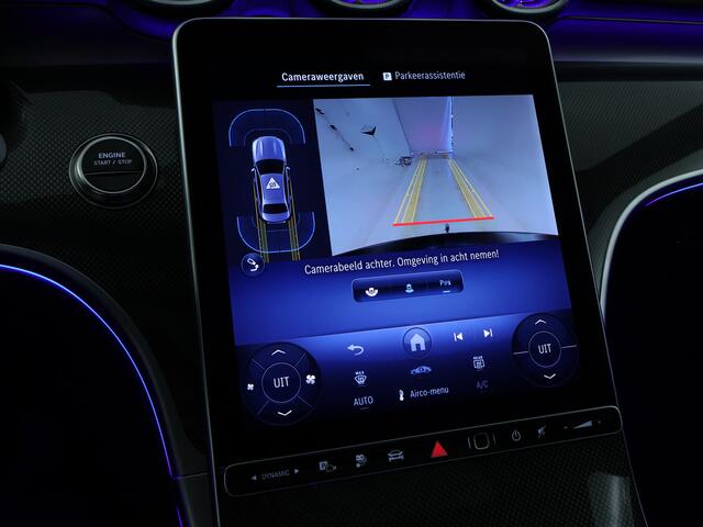 Mercedes-Benz C-KLASSE 300 e AMG Line Limited | Trekhaak | Nightpakket | Parkeerpakket met achteruitrijcamera | KEYLESS GO | Antidiefstalpakket GUARD 360° Plus | Dodehoekassistent | Memorypakket | Sfeerverlichting |