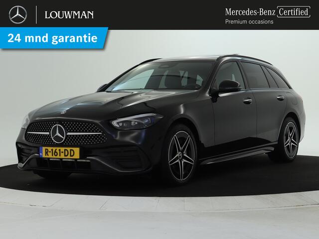 Mercedes-Benz C-KLASSE Estate 300 e AMG Line 360° camera | Smartphone-integratie | Head-up display | DAB | Inclusief 24 maanden MB Certified garantie voor Europa.