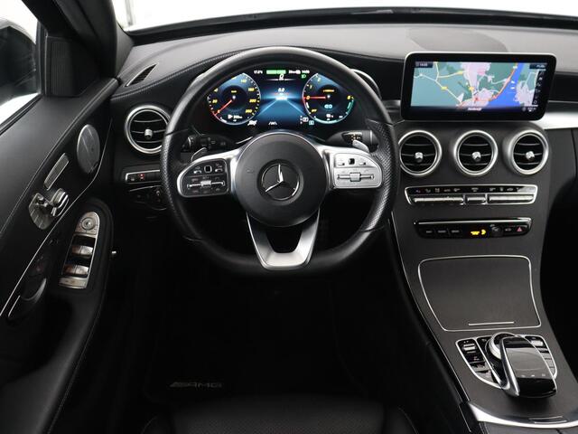 Mercedes-Benz C-KLASSE 300de AMG Night | Adaptive cruise | 360 Camera | Leder | Burmester Surround | Trekhaak | Carplay | Stoelverwarming | Memory | Navigatie | Digital Cockpit | PHEV | Plug In