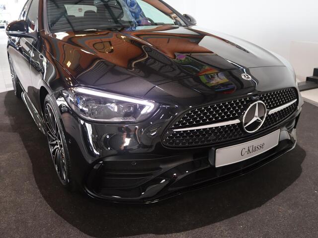 Mercedes-Benz C-KLASSE 180 Business Solution AMG | Panoramaschuifdak | Night | 19 inch LM Velgen | Trekhaak | 360 Camera | Memory Elek. stoelen