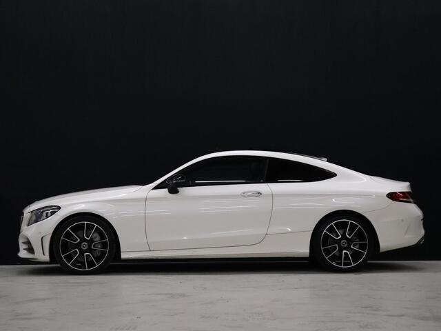 Mercedes-Benz C-KLASSE Coupé 300 Sport Edition [SCHUIFKANTELDAK, PDC V+A, CAMERA 360, APPLE CARPLAY, ANDROID AUTO, CRUISE CONTROL, BURMESTER, STOELVERWARMING, FLIPPERS, NIEUWSTAAT]