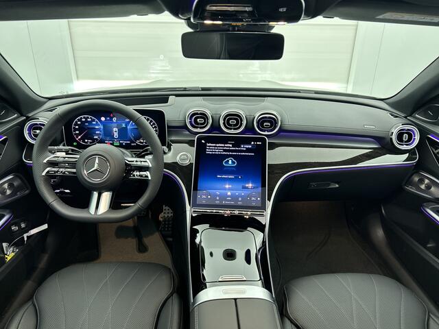 Mercedes-Benz C-KLASSE 300 e Business Solution AMG | Premium Plus pakket | Trekhaak | Nightpakket | Stoelventilatie voor | Sierdelen essenhout bruin | Nappaleder | Head-up display | 360°-camera | USB-pakket plus |