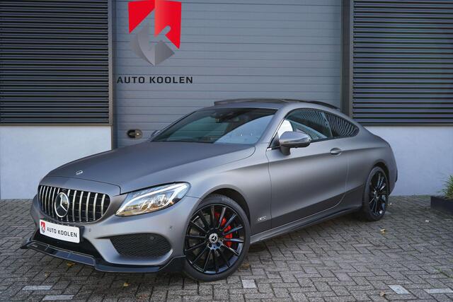 Mercedes-Benz C-KLASSE Coupé C300 AMG line /Pano/Burmester/360 cam/Full option!