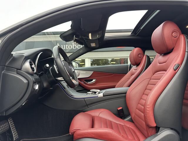 Mercedes-Benz C-KLASSE Coupé 180 AMG-Line | Luchtvering | Burmester | Panodak | 360 camera