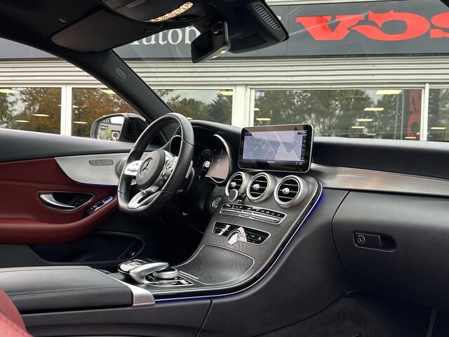 Mercedes-Benz C-KLASSE Coupé 180 AMG-Line | Luchtvering | Burmester | Panodak | 360 camera