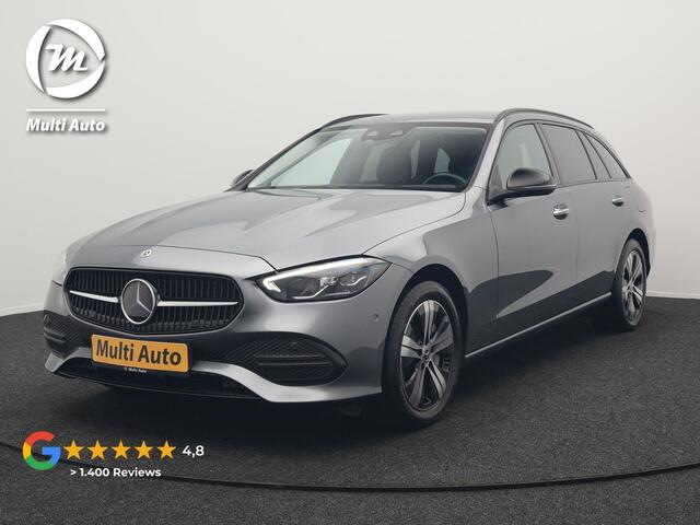 Mercedes-Benz C-KLASSE Estate 300 e Avantgarde NIEUW MODEL Plug In Hybrid 313pk Dealer O.H. PHEV | Trekhaak Af Fabriek | Adaptive Cruise | Camera | Sportstoelen Memory & Verwarmd | Sfeerverlichting | Apple Carplay | Navigatie | Keyless | Blis | Virtual | Stuur Verwarmd | DAB |