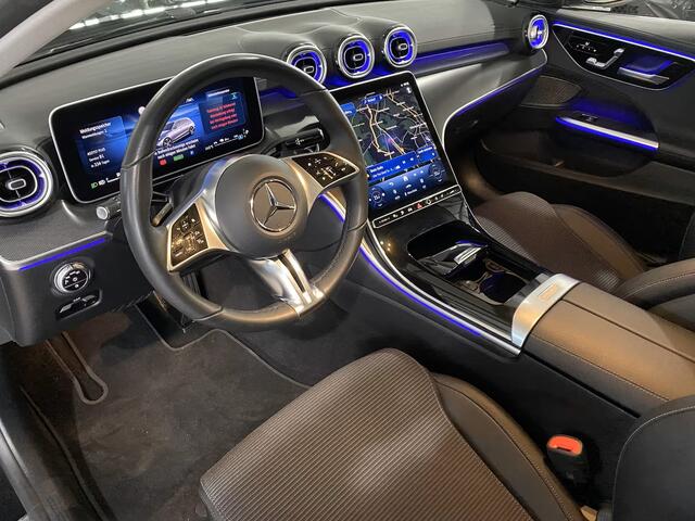 Mercedes-Benz C-KLASSE 300 e AVANTGARDE ** LED, MBUX+, SCHUIF/KANTEL, MEM, 360gr CAM, DISTR, 18-inch LMV ** 1e EIG - UNFALLFREI - MB GAR ** ** INFORMEER OOK NAAR ONZE AANTREKKELIJKE FINANCIAL-LEASE TARIEVEN **