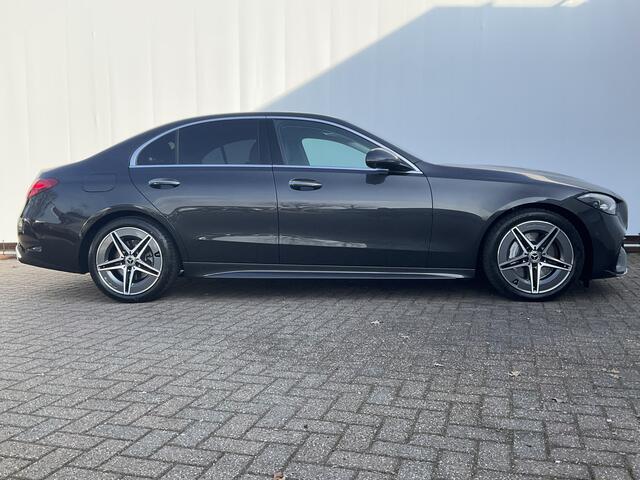 Mercedes-Benz C-KLASSE 220 D AMG Line Stoel.electr.Verw Sfeerverl, Hybride Nieuwstaat Grafietgrijs metalliclak