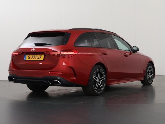 Mercedes-Benz C-KLASSE Estate 300 e AMG Line | Night | Trekhaak | Panoramadak | Sfeerverlichting |