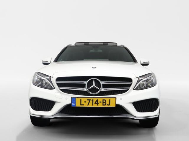 Mercedes-Benz C-KLASSE Estate 200 AMG 184 PK | Panorama | Leer | Elekt.Klep | PDC + Camera | Trekhaak | App Connect - RIJKLAAR