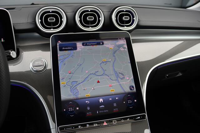 Mercedes-Benz C-KLASSE Estate 300 e AMG Line Aut9 | Panoramadak | Distronic | Trekhaak | Burmester | Memory | Verwarmd Stuurwiel | Digital Light | HUD | Augmented Reality |