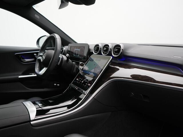 Mercedes-Benz C-KLASSE Estate 300 e AMG Line Plug In Hybrid 313pk Dealer O.H. PHEV | Panodak | Camera | Lederen Sportstoelen Memory & Verwarmd | Apple Carplay | Sfeerverlichting | Navigatie | Cruise Control | DAB |
