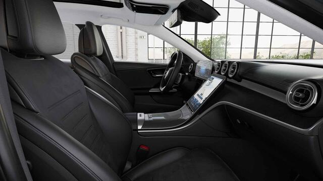 Mercedes-Benz C-KLASSE Estate 300 e AMG Line | Night | Panoramadak | Trekhaak | Headup | Rijassistentiepakket Plus | 360 graden camera |