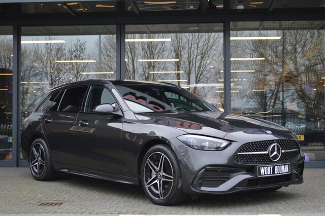 Mercedes-Benz C-KLASSE Estate 300 e AMG Led Panorama Memory Distronic Camera CarPlay Trekh Pdc