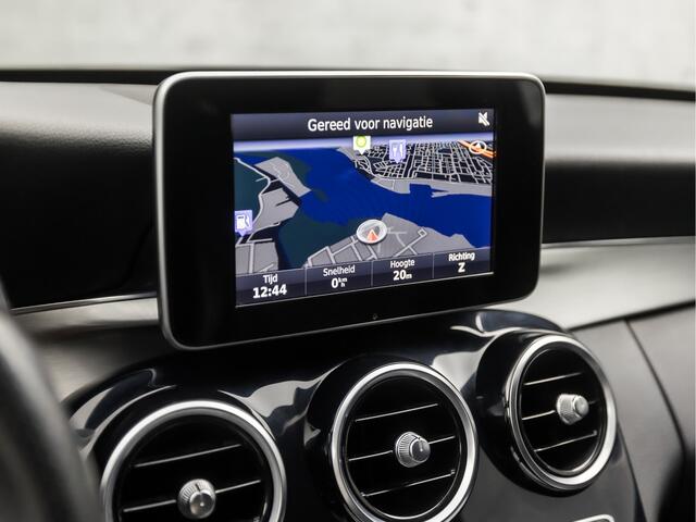 Mercedes-Benz C-KLASSE Estate 350 e AMG Sport 279Pk Automaat (NAVIGATIE, LUCHTVERING, CAMERA, LEDER, GETINT GLAS, SPORTSTOELEN, STOELVERWARMING, SFEERVERLICHTING, NIEUWE APK, NIEUWSTAAT)