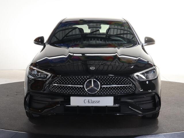 Mercedes-Benz C-KLASSE 300e Business Solution AMG | Panoramaschuifdak | Trekhaak | DIGITAL LIGHT | Nightpakket | dodehoekassistent | 360° camera |