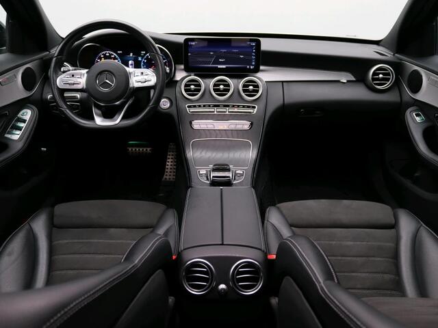 Mercedes-Benz C-KLASSE Estate 180 Business Solution AMG AMG Line | Night Pakket | Panorama Schuif-Kanteldak | Parkeerpakket met 360°-camera | Sfeerverlichting. Inclusief 24 maanden Mercedes-Benz Certified garantie voor Europa.