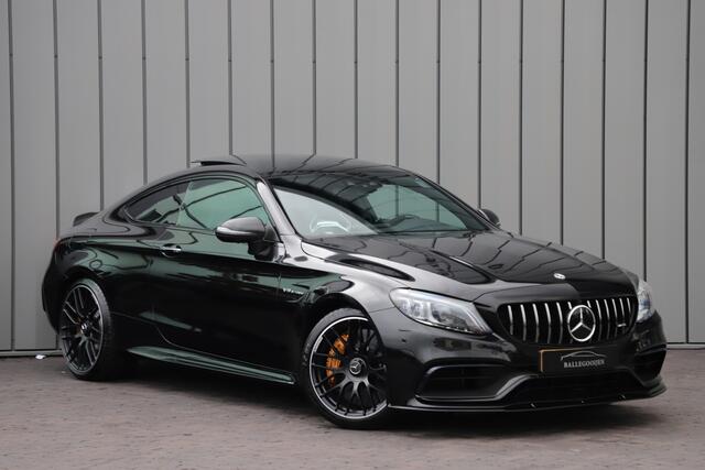 Mercedes-Benz C-KLASSE Coupé AMG 63 S | 510PK | Keramische-remmen | Head-up | Carbon | Schaalstoelen | Keyless-go | Sfeerverlichting | Multibeam | 2021.
