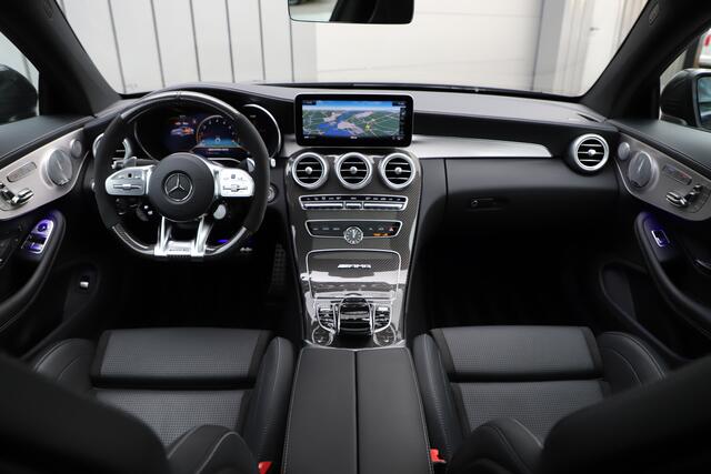 Mercedes-Benz C-KLASSE Coupé AMG 63 S | 510PK | Keramische-remmen | Head-up | Carbon | Schaalstoelen | Keyless-go | Sfeerverlichting | Multibeam | 2021.
