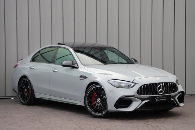 Mercedes-Benz C-KLASSE AMG 63 S E Performance | 680PK | Achterasbesturing | Head-up | Pano | Sfeerverlichting | Schaalstoelen | Keyless-go | Burmester | 2024.