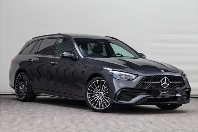 Mercedes-Benz C-KLASSE Estate 300 e AMG Premium Plus, Pano, Leder, Head-up, Trekhaak 2022