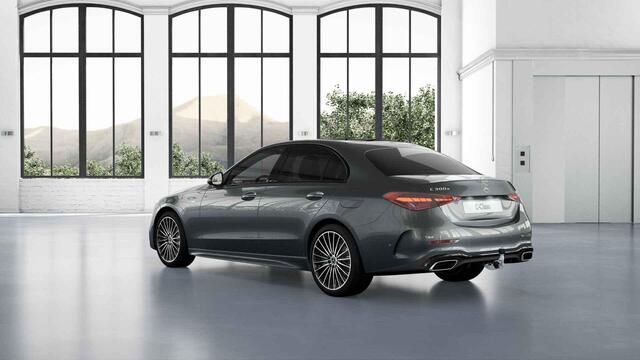 Mercedes-Benz C-KLASSE 300e Business Solution AMG | Panoramaschuifdak | Trekhaak | DIGITAL LIGHT | Nightpakket | dodehoekassistent | 360° camera |