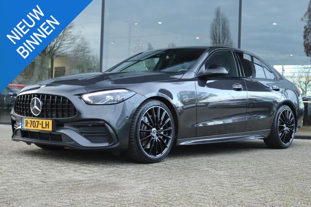 Mercedes-Benz C-KLASSE 180 AMG LINE | ACC | CAMERA | CARPLAY | VIRT. COCKPIT | LED | LEDER