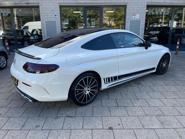 Mercedes-Benz C-KLASSE Coupé 200 Amg Bruin Leer Pano Burmester