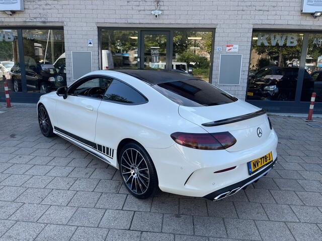 Mercedes-Benz C-KLASSE Coupé 200 Amg Bruin Leer Pano Burmester