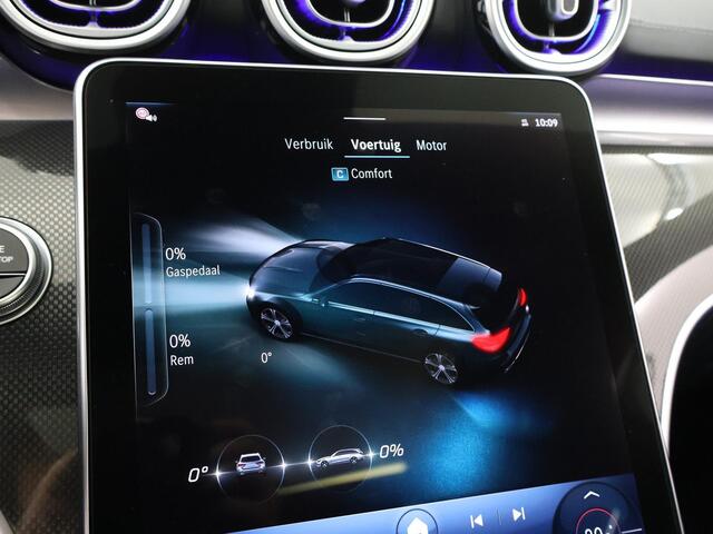 Mercedes-Benz C-KLASSE 180 Estate 180 Star Edition AMG Line | Panoramadak | 19'' multispaaks velgen | Nightpakket | Memorypakket | Apple Car Play | Guard 360