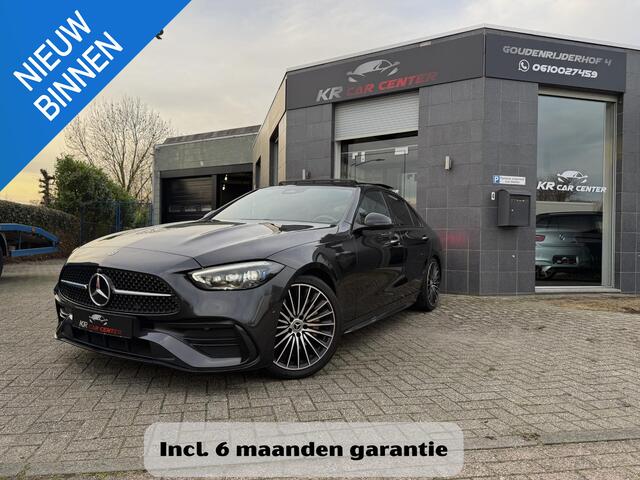 Mercedes-Benz C-KLASSE 200 AMG PANO-BURMESTER-MEMORY-HUD-360