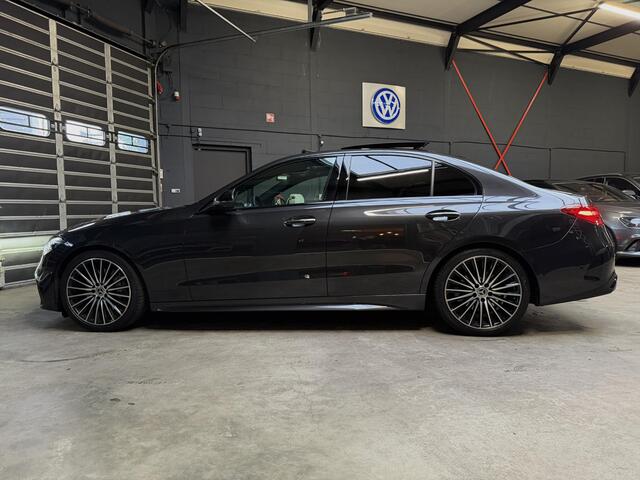 Mercedes-Benz C-KLASSE 200 AMG PANO-BURMESTER-MEMORY-HUD-360