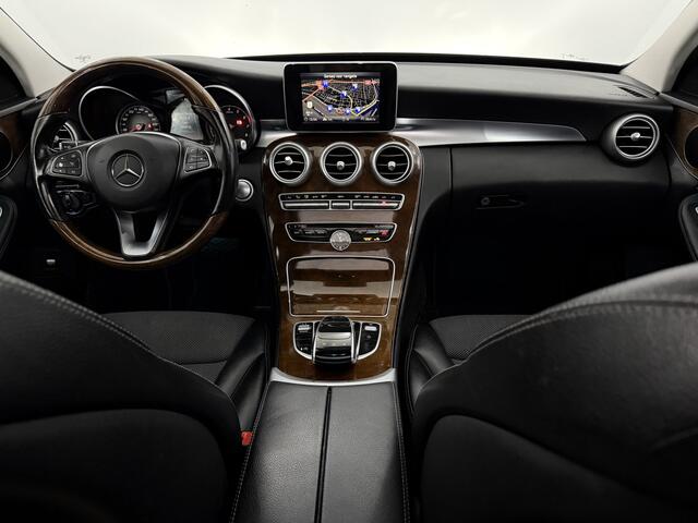 Mercedes-Benz C-KLASSE 200 Prestige Schuifdak, Camera, Half leder, Navi, Keyless start, Stoelverwarming, Rijstrook correctie, Cruise control