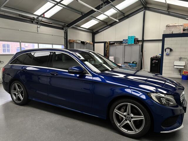 Mercedes-Benz C-KLASSE Estate 180 AMG Sport Edition NAP! Prachtige auto! | AMG-styling | Achteruitrijcamera | Connected services