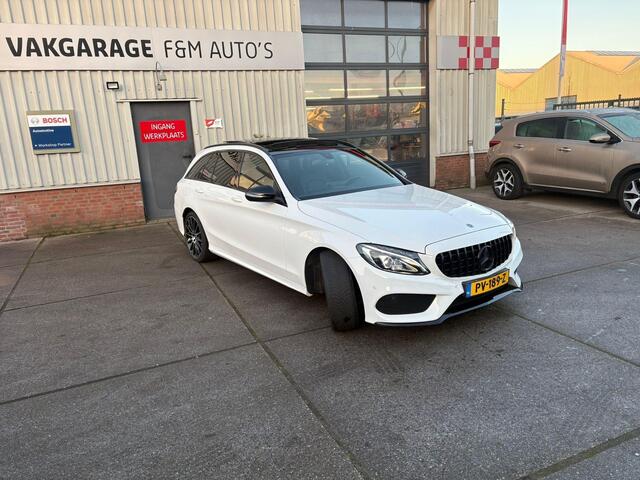 Mercedes-Benz C-KLASSE Estate 180 AMG Sport Edition PDC, Camera, Pano, Leder, Stoelverwarming