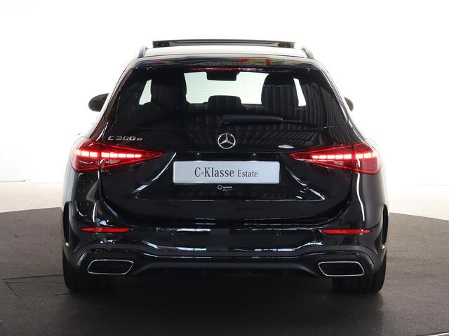 Mercedes-Benz C-KLASSE Estate 300e Business Solution AMG | Panoramaschuifdak | Rijassistentiepakket Plus | Trekhaak | Burmester | DIGITAL LIGHT | Night